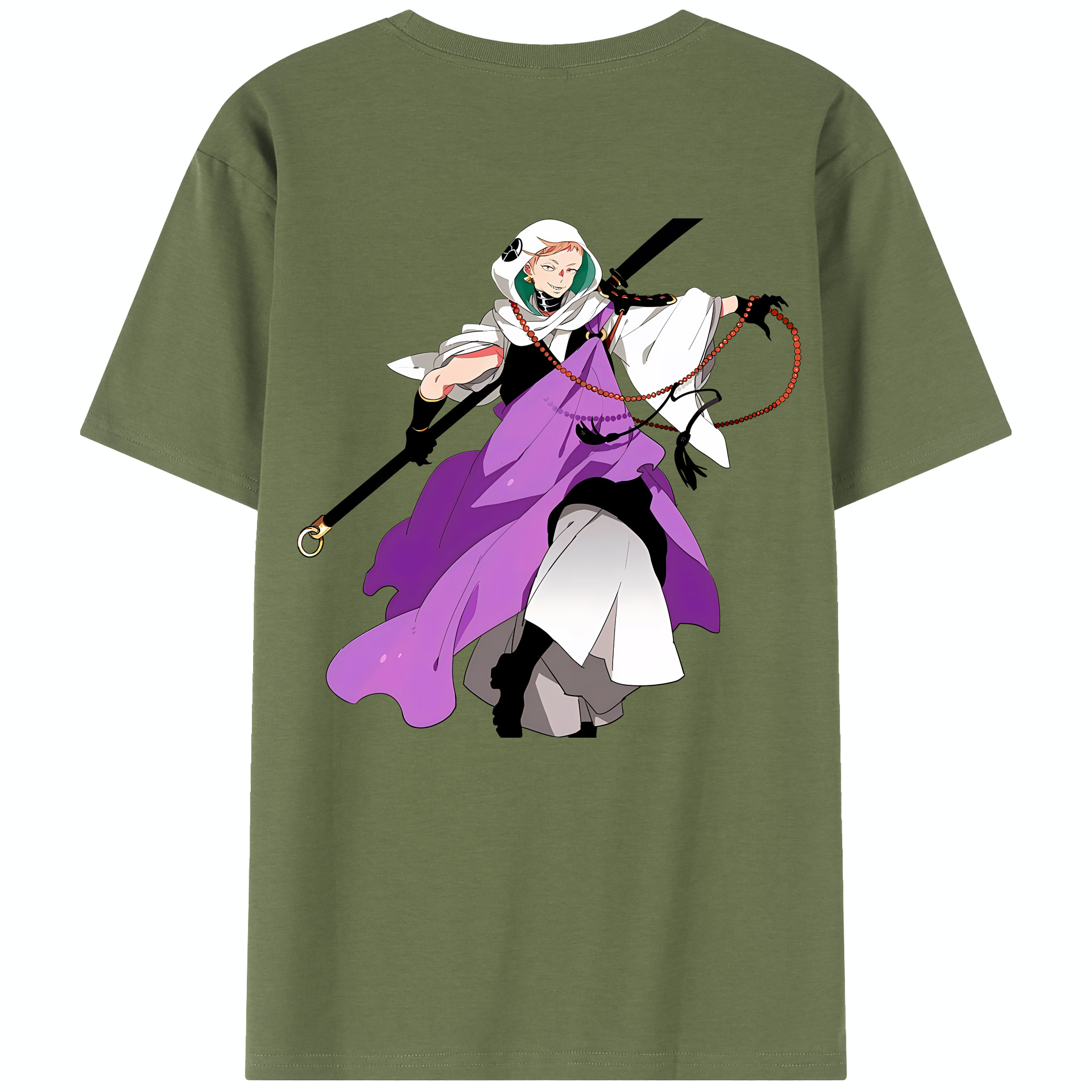（画像用） 刀剣乱舞 Touken Ranbu 綿100％半袖Tシャツ（背面プリント）